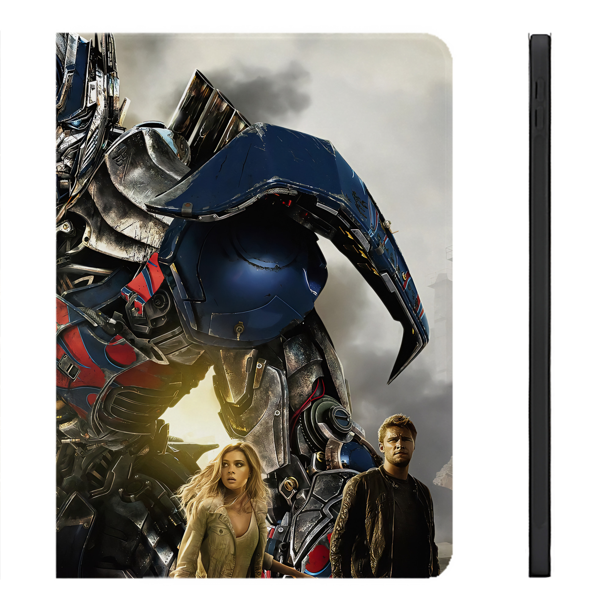 （画像用） Transformers トランスフォーマー IPadケース ペンホルダー付き ブックスタイルデザイン